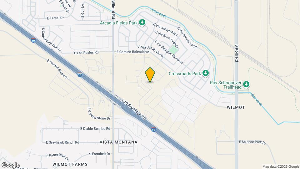 7495 S Via Bombachas Map and Location Details