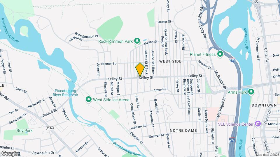 358 Kelley St Mapa y Detalles de la Ubicación