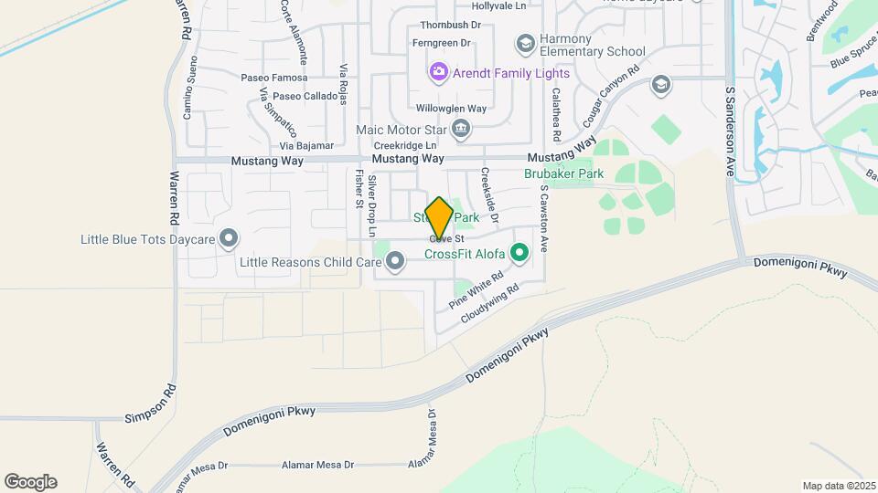 4643 Cove St Map and Location Details