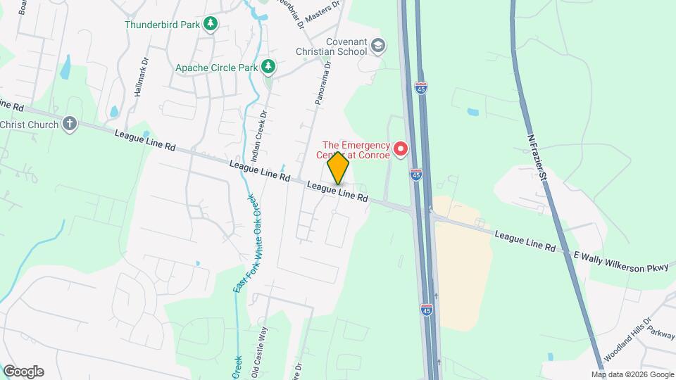 1560 League Line Rd, Unit 5204 Map and Location Details