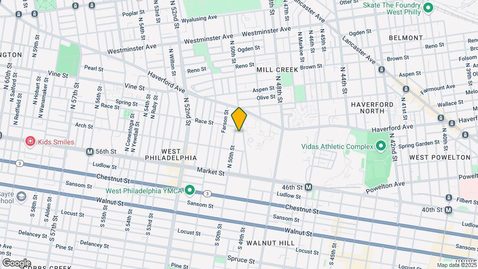 131 N 50th St Map and Location Details