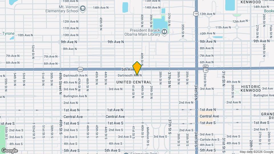 4042 Dartmouth Ave N Mapa y Detalles de la Ubicación