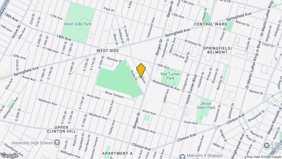 73 Winans Ave Mapa y Detalles de la Ubicación