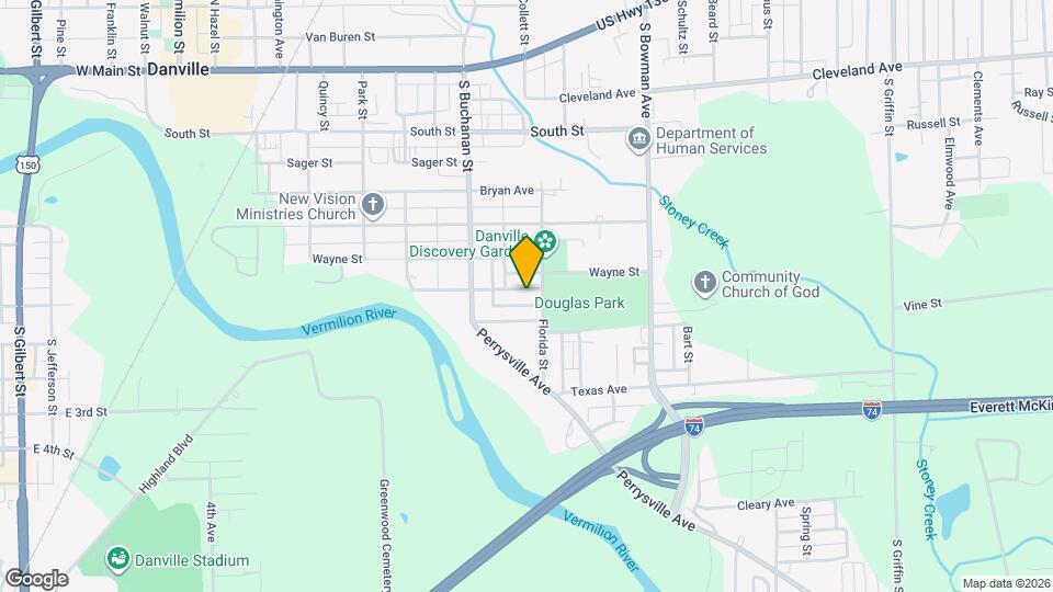 730 Douglas Ave Map and Location Details