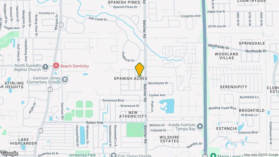 3146 Carlos Dr Map and Location Details