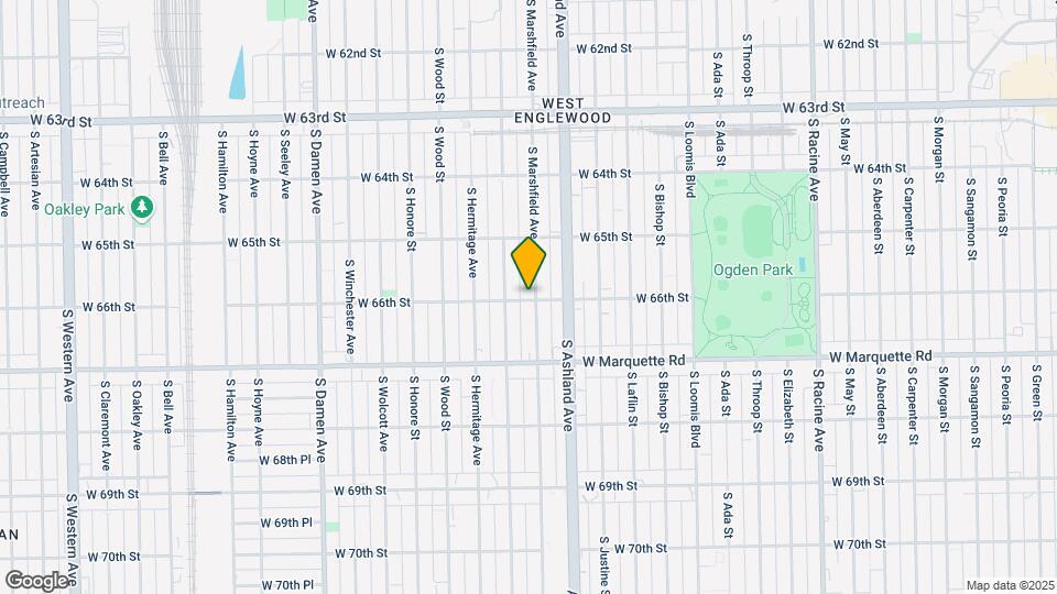 1636 W 66th St Map and Location Details