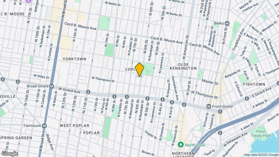 1328 N 6th St Map and Location Details