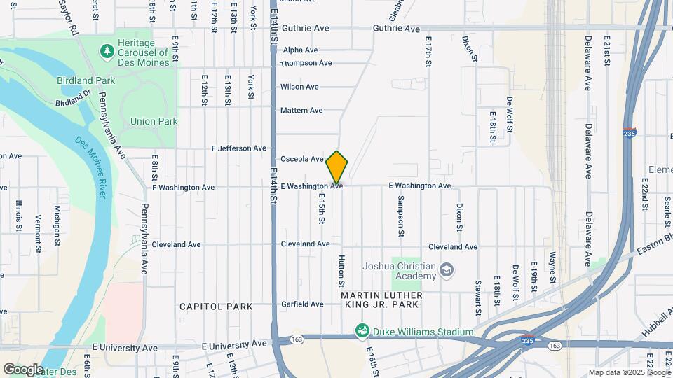 1536 Hutton St Map and Location Details