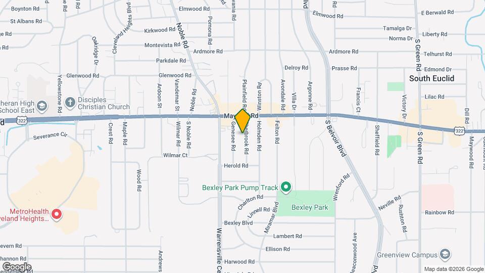 1492 Sherbrook Rd Mapa y Detalles de la Ubicación