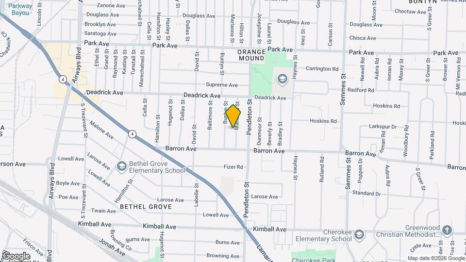 1573 Marianna St Map and Location Details