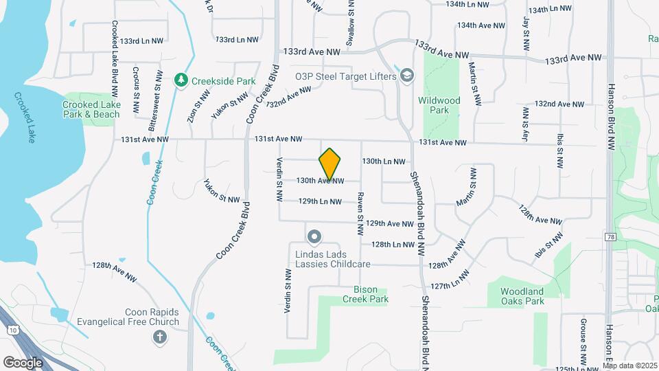 2276 130th Ave NW Map and Location Details