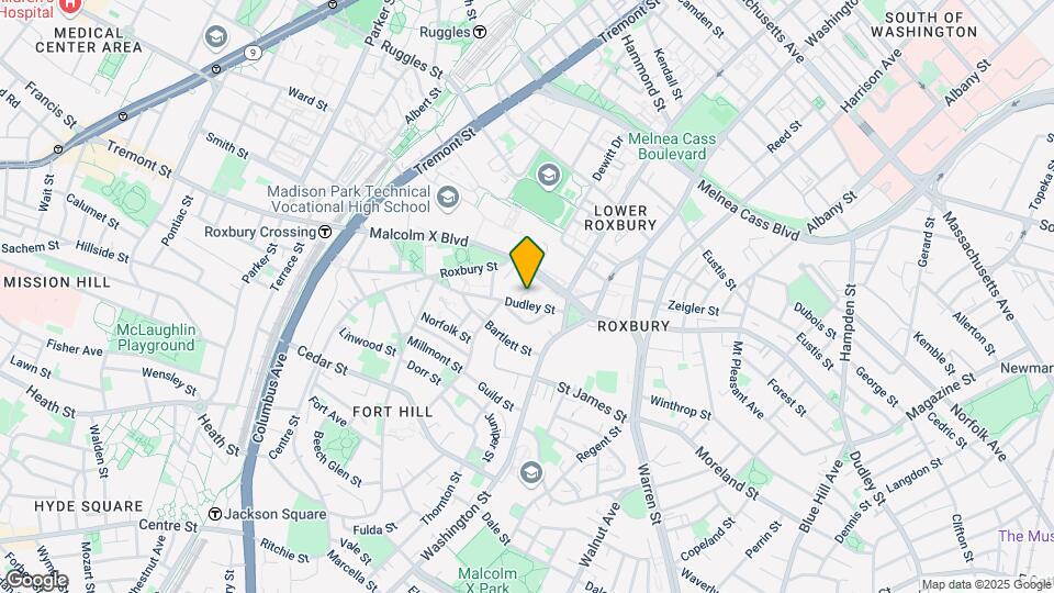 50 Dudley St, Unit 2 Map and Location Details