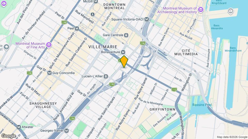 Carré Windsor Map and Location Details