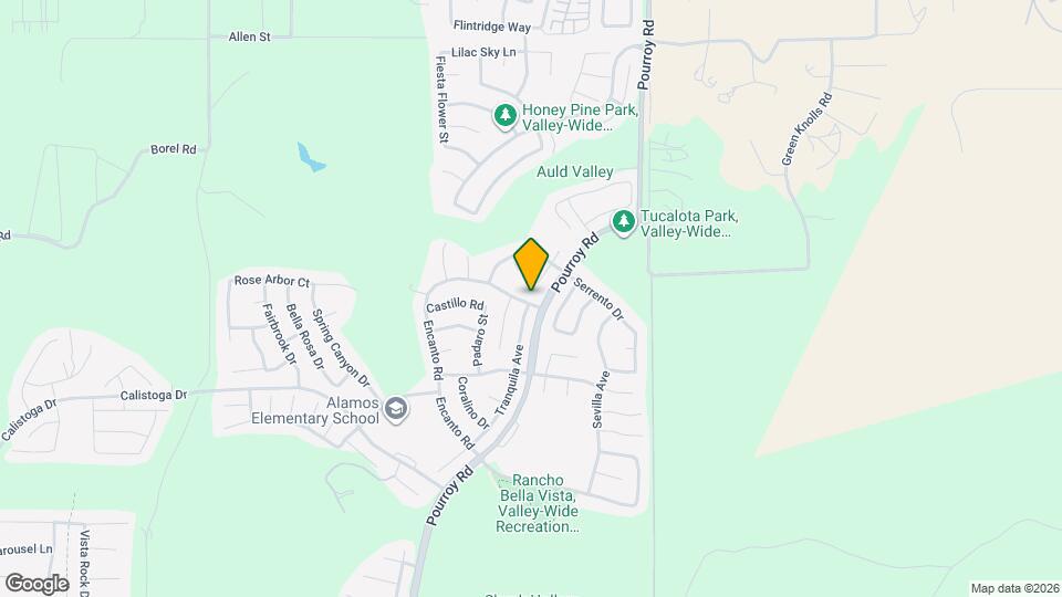 37945 Encanto Rd Map and Location Details