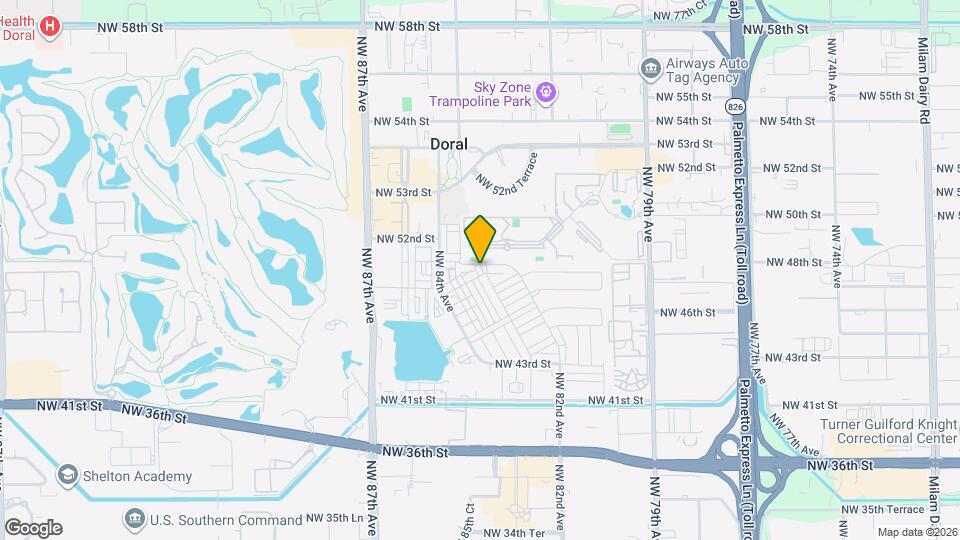 4940 NW 83rd Ave Mapa y Detalles de la Ubicación