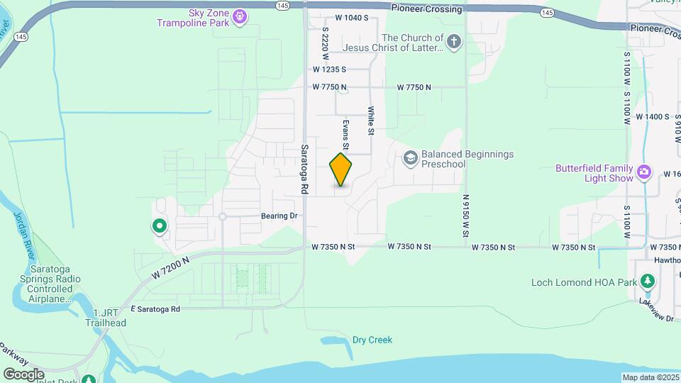 292 N Gibbons Ln Map and Location Details