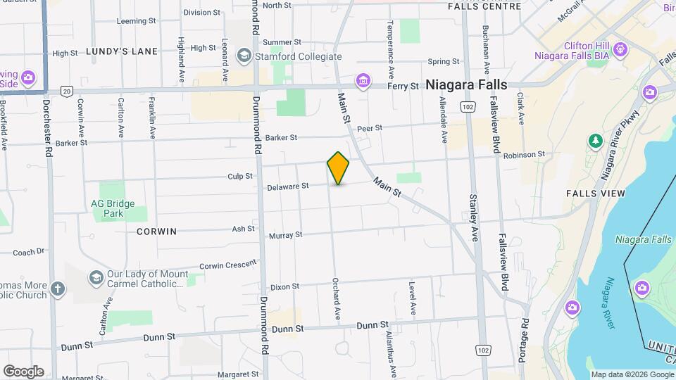 5960 Delaware St Mapa y Detalles de la Ubicación