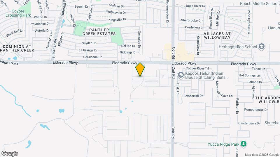 Village at Lexington Ranch Map and Location Details