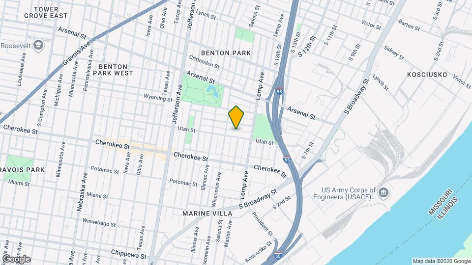 1935 Utah St Map and Location Details