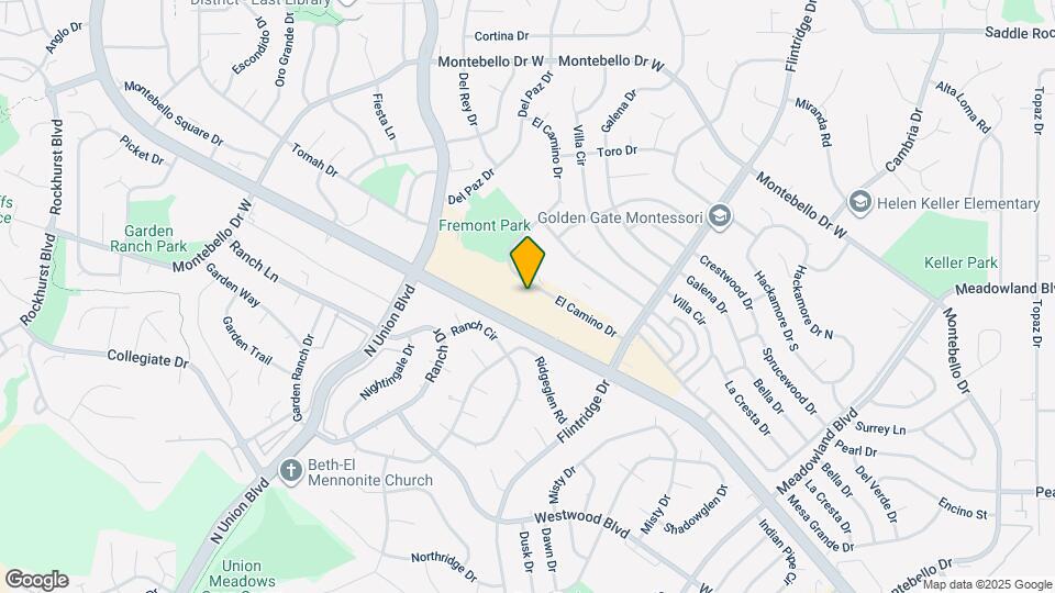 5042 El Camino Dr Mapa y Detalles de la Ubicación