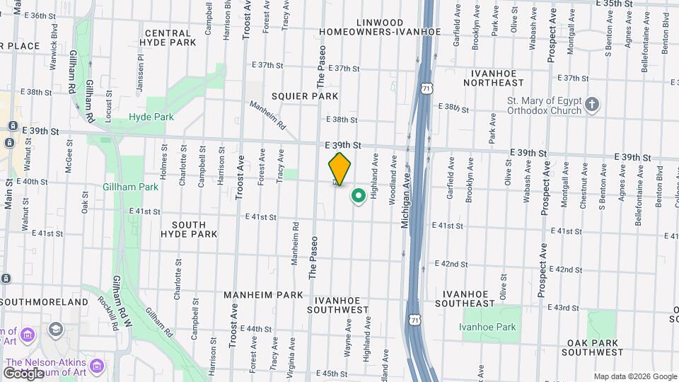 4007 Flora Ave Mapa y Detalles de la Ubicación