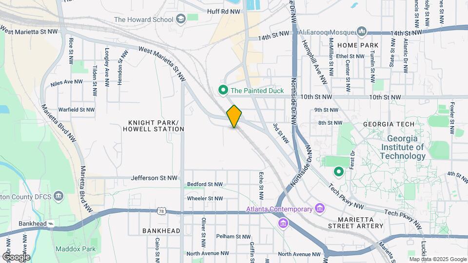 900 Joseph E. Lowery Blvd NW, Unit 1425 Map and Location Details
