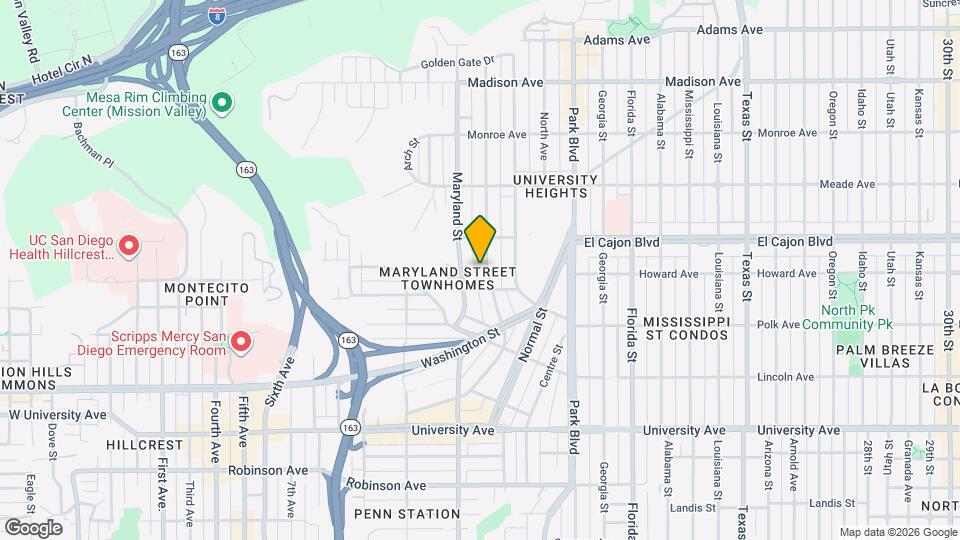 4236 Cleveland Ave, Unit 2 Mapa y Detalles de la Ubicación