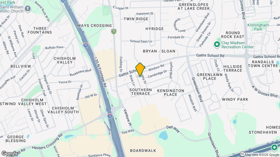 1811 Magnolia Dr Map and Location Details