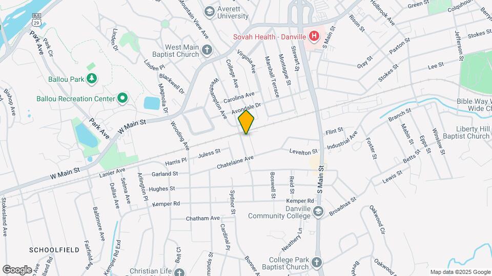 411 Southampton Ave Map and Location Details