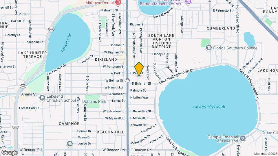 1116 S Tennessee Ave Mapa y Detalles de la Ubicación