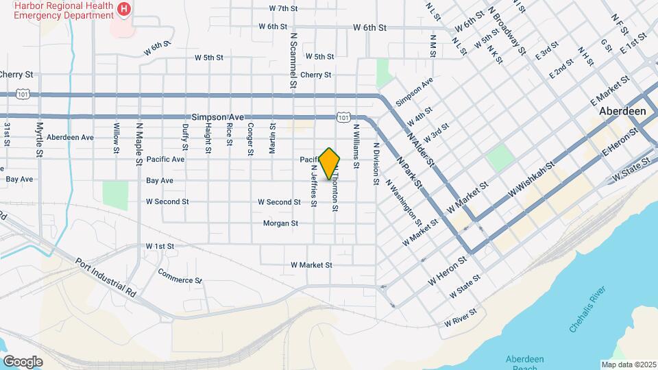 1505 Bay Ave Map and Location Details