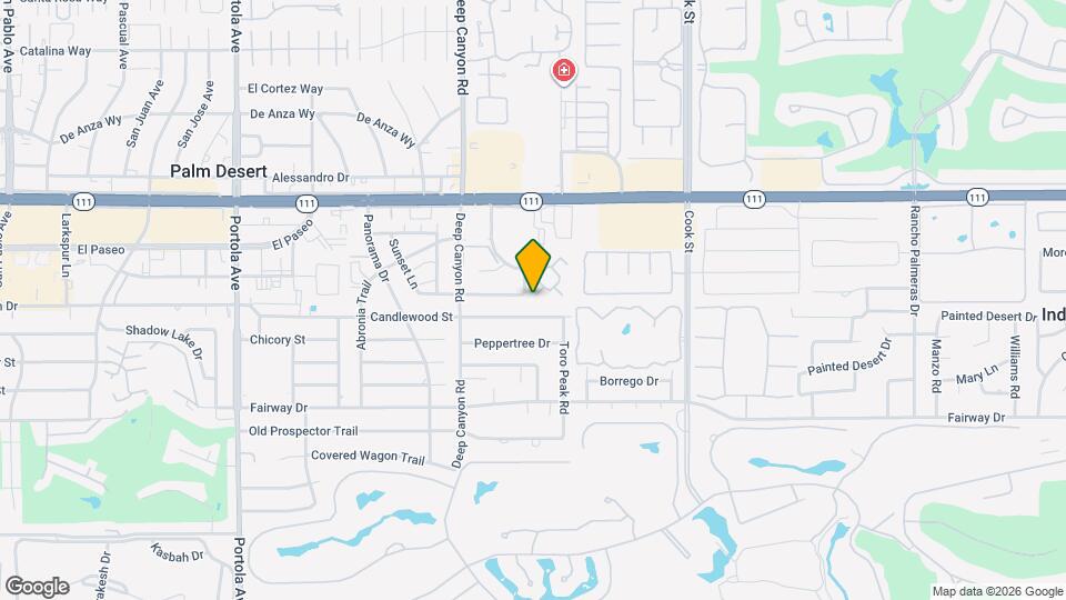 45414 Driftwood Dr Map and Location Details