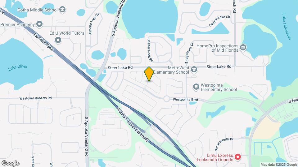 1831 Abbots Hill Dr Map and Location Details