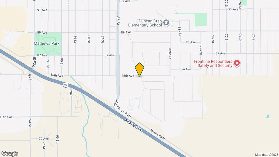 8420 Alaska Rd Map and Location Details