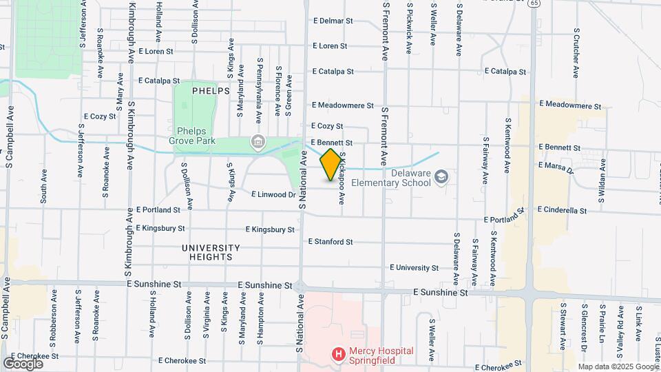 1245 E Minota St Map and Location Details