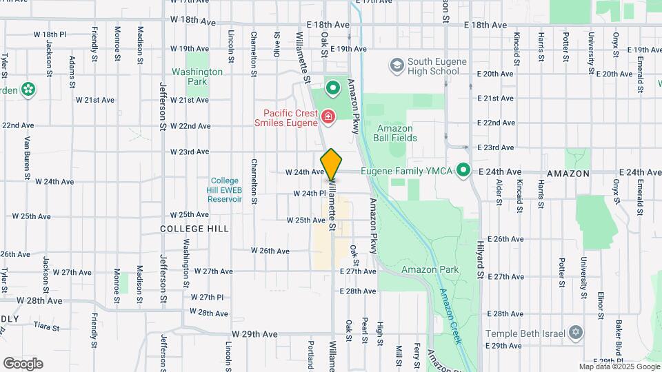 2380 Willamette St, Unit A Mapa y Detalles de la Ubicación