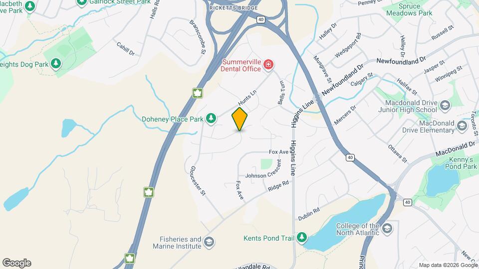 24 Edgecombe Dr Map and Location Details