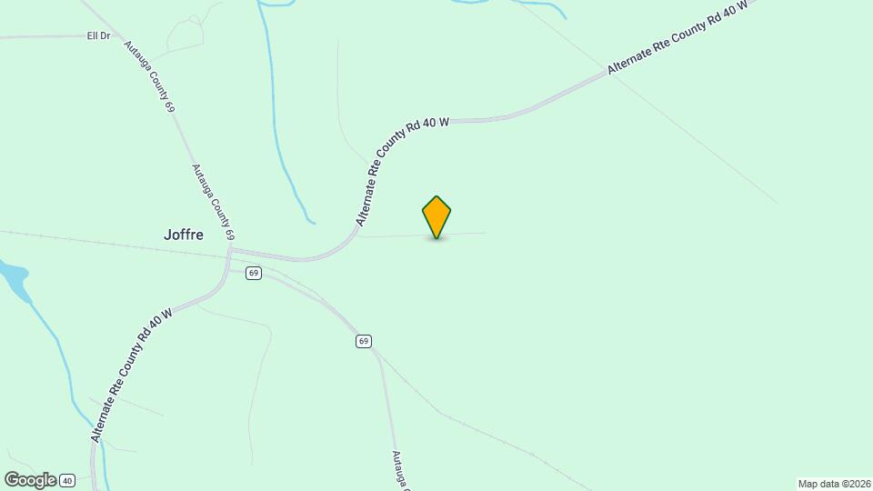 1318 Joffre Ruckertown Rd Map and Location Details