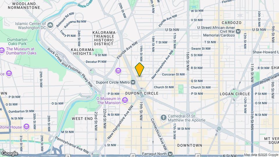 1610 19th St NW Mapa y Detalles de la Ubicación