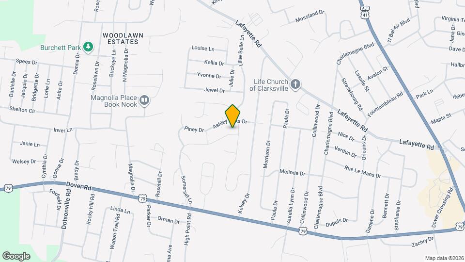 515 Somerset Ln Mapa y Detalles de la Ubicación