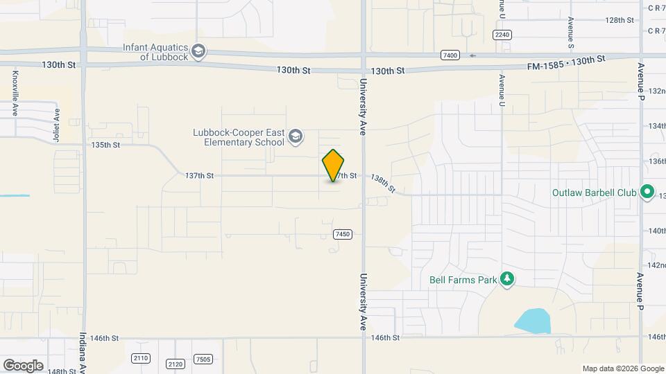 2540 138th St Map and Location Details