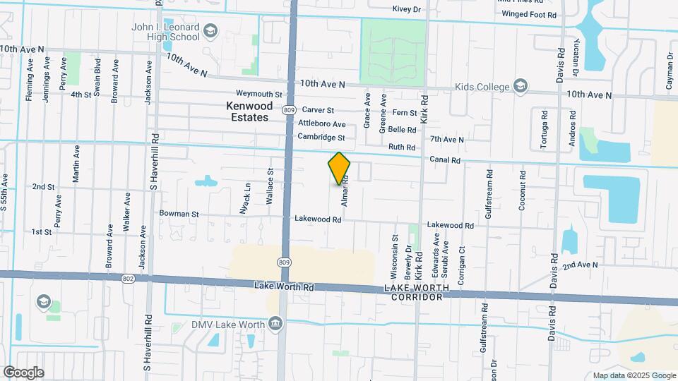 3651 Almar Rd Map and Location Details