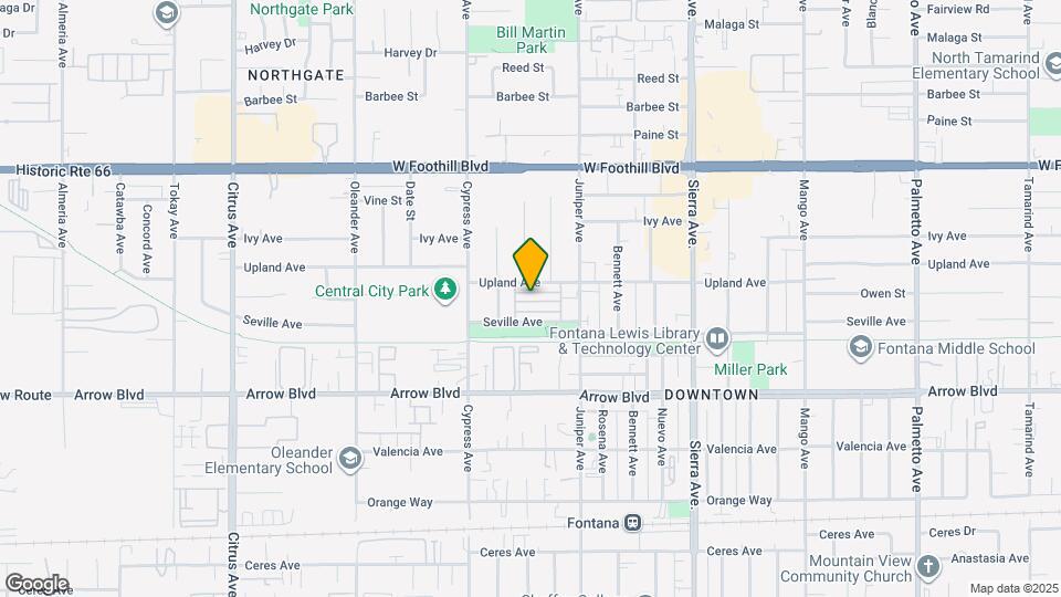 16590 Terrace Ln Map and Location Details