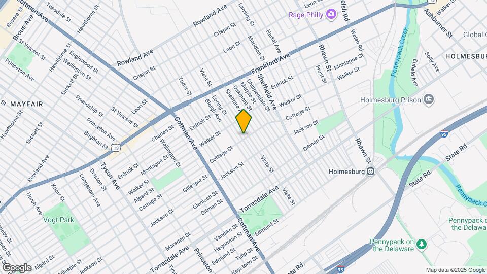 4345 Loring St Map and Location Details