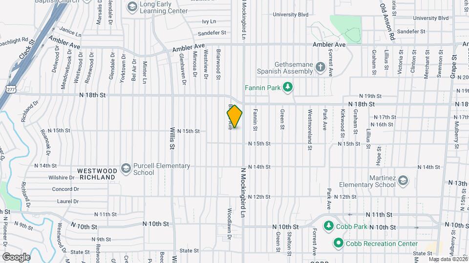 1533 Bridge Ave Map and Location Details