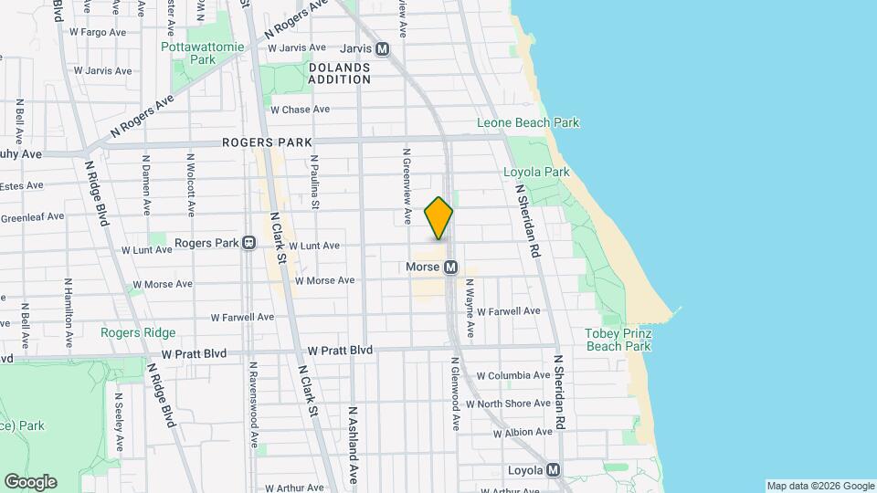 1317.5 W Estes Ave, Unit 10Z Map and Location Details