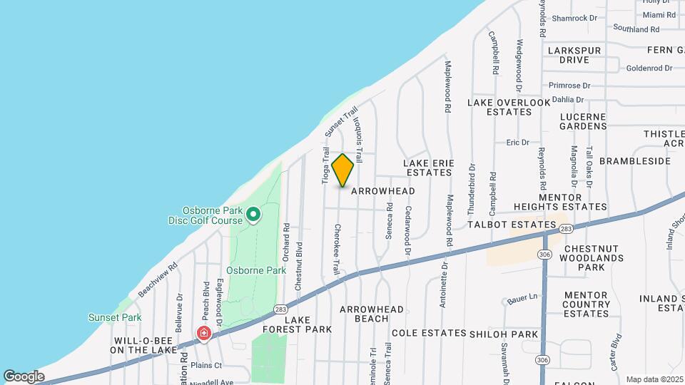 665 Cherokee Trail Map and Location Details