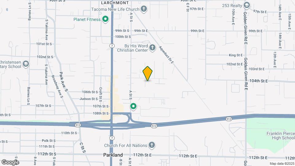 16611 E B St Map and Location Details