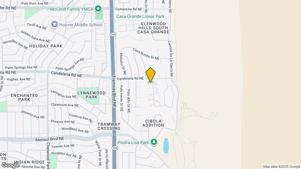 2916 Candelita Ct NE Map and Location Details