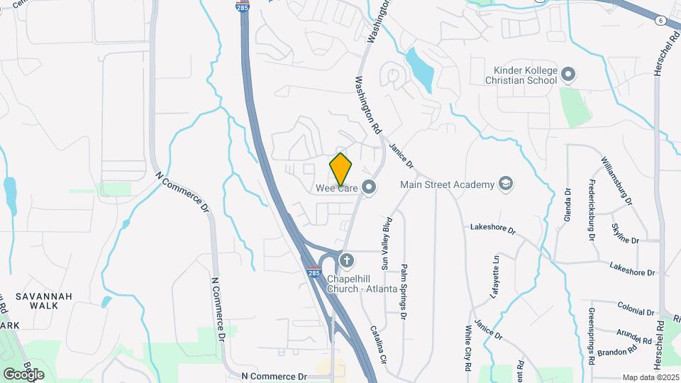 404 Highwood Ln Map and Location Details